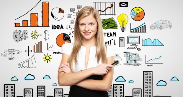 woman and business strategy